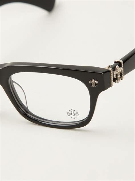 chrome heart eye glasses