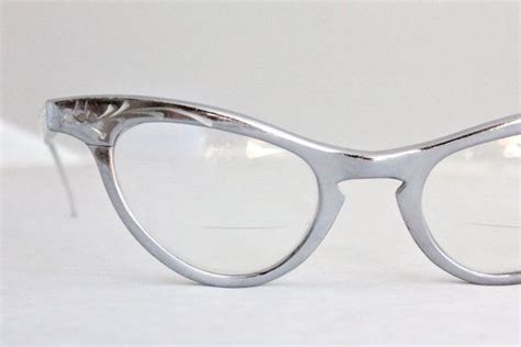 silver cat eye glasses