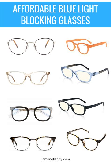 Chic and Affordable Blue-Light Blocking Glasses