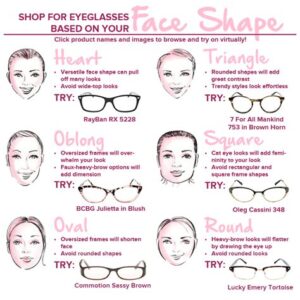 How to Find the Perfect Glasses for Your Face Shape