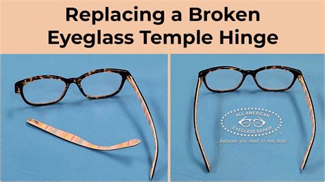 Quick Fixes for Eyeglass Hinge Troubles