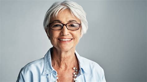 Stylish eyeglasses for older adults